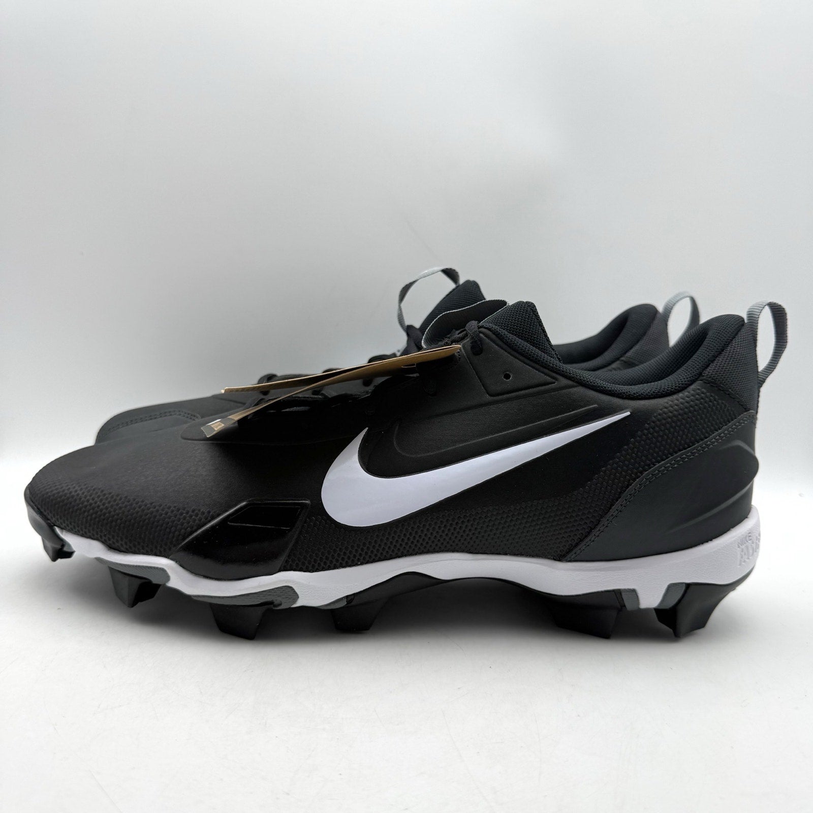 Nike Mens Force Trout 9 Keystone Baseball Cleats US 10.5 Black White FB9728 NWOB