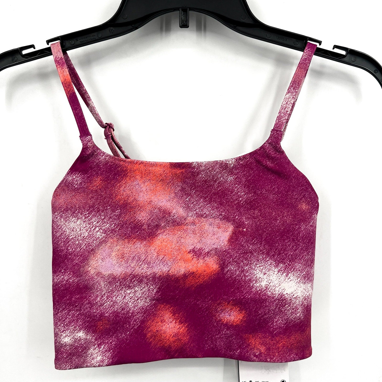 NIKE One Convertible Longline Sports Bra XS Pink Fuchsia Light Support NWT