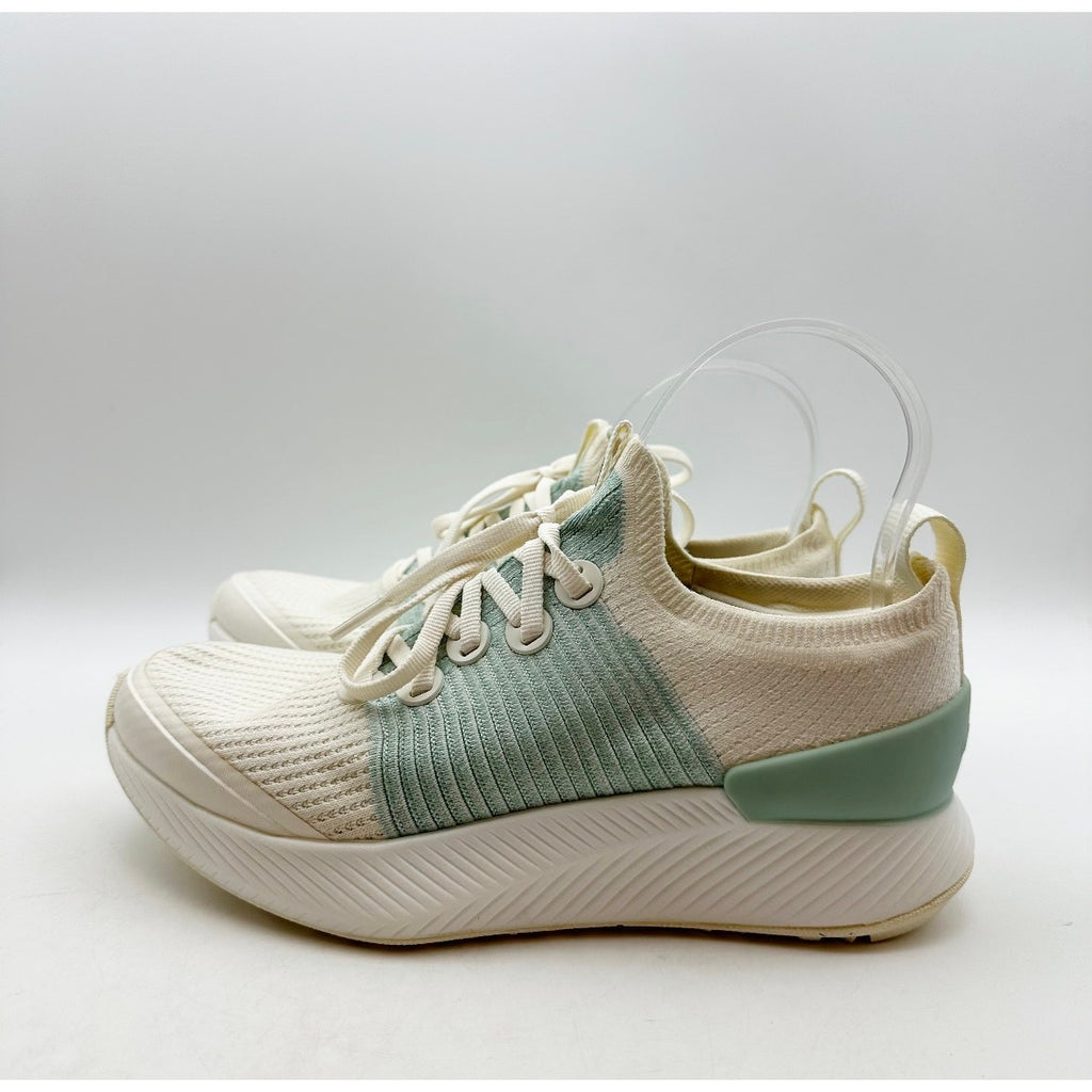 ALLBIRDS Womens Tree Glider Athletic Shoes Size 6 White Green NWOB