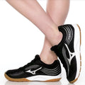 MIZUNO Womens Cyclone Speed 3 Volleyball Shoe Size 9.5 Black Silver Lace Up NWOB