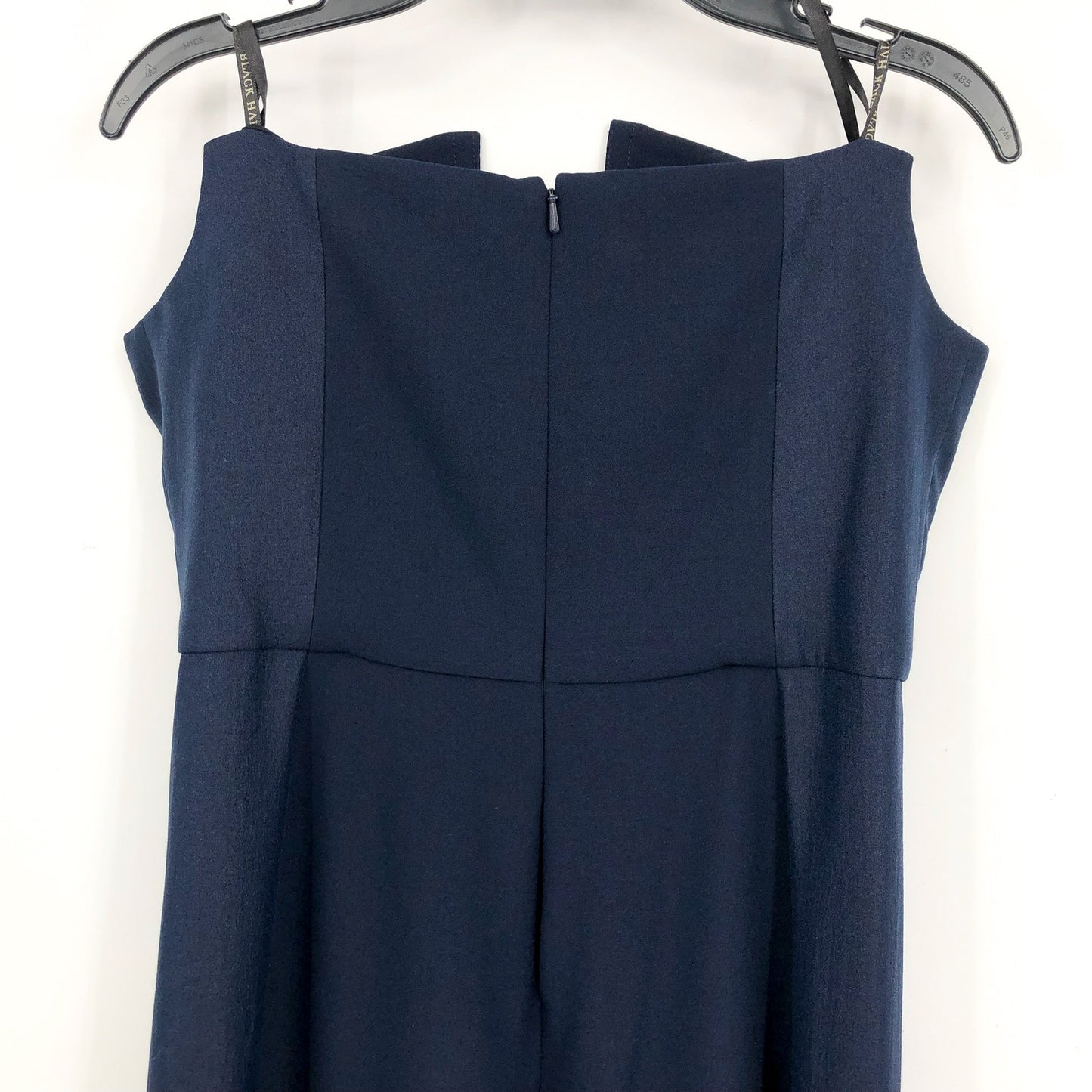 BLACK HALO Women's Lena Jumpsuit Size 2 Navy Blue Strapless NWT