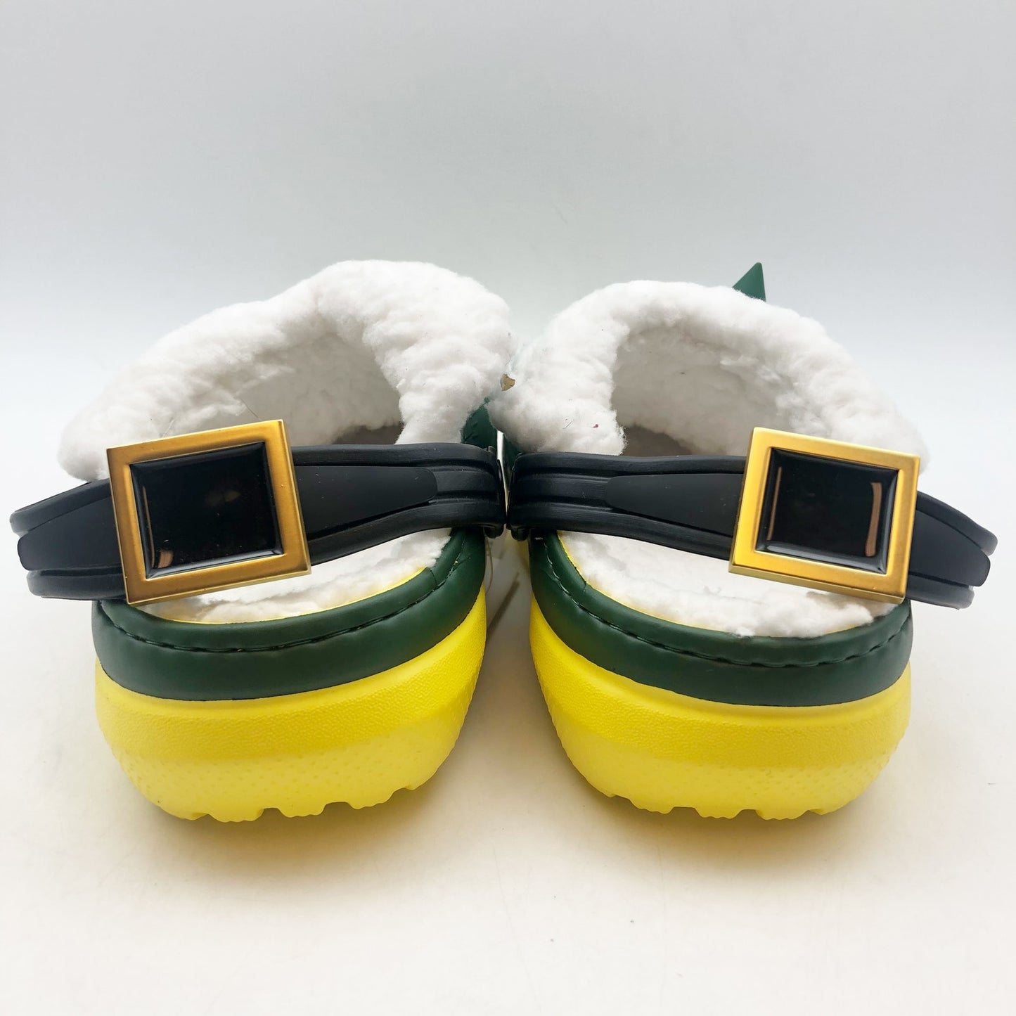 Crocs Unisex Kids Elf Classic Clogs Size 13 Festive Green NWT