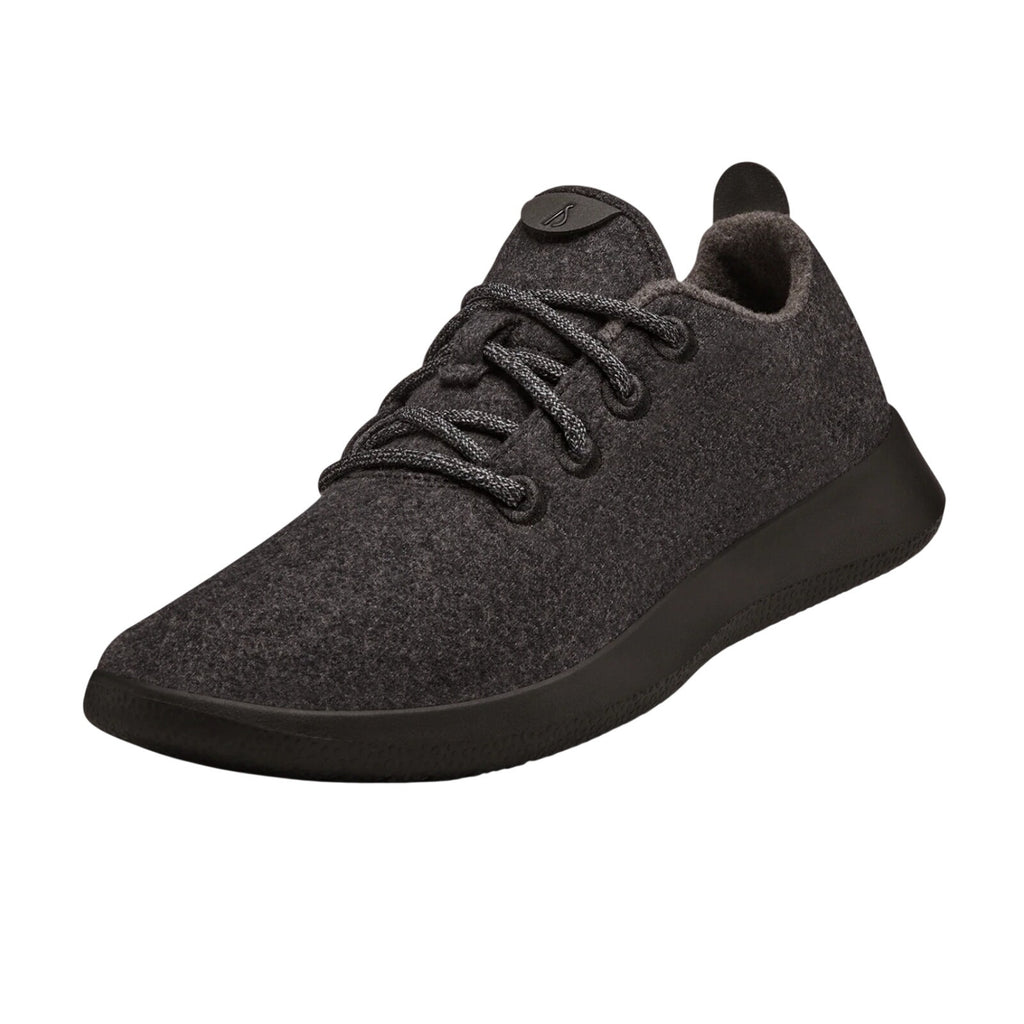 AllBirds Womens Wool Runner Casual Sneakers US 9 EU 39 Black Athletic NIB
