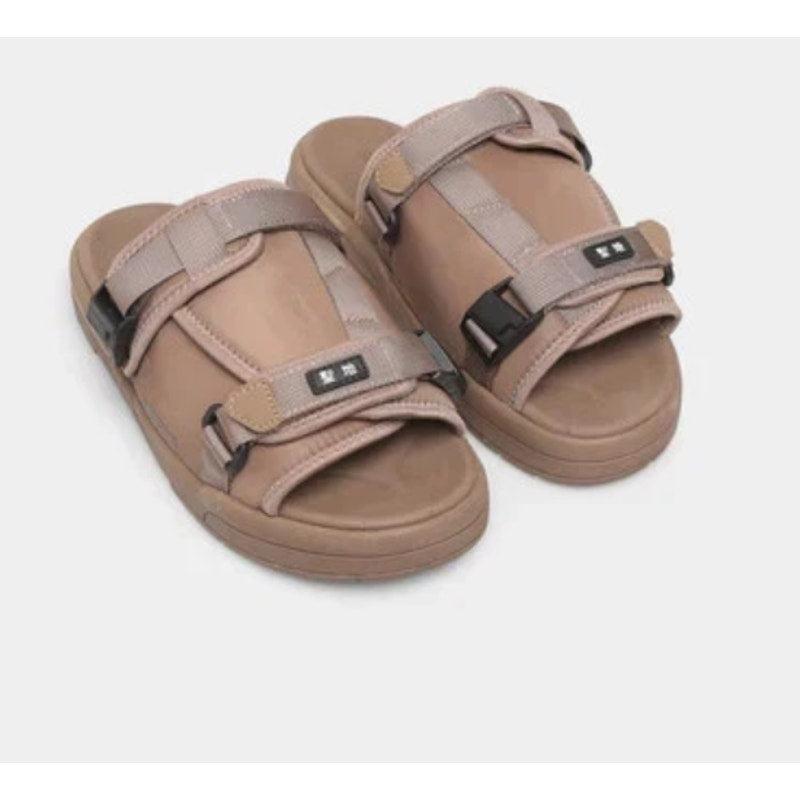 Seichi Mens Yoroi V2 Slide Sandals Size 9 EU 42 Taupe NIB