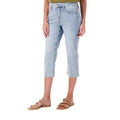 NYDJ Curves 360 Womens Slim Straight Crop Jeans Size 4 Charmed Light Blue NWT