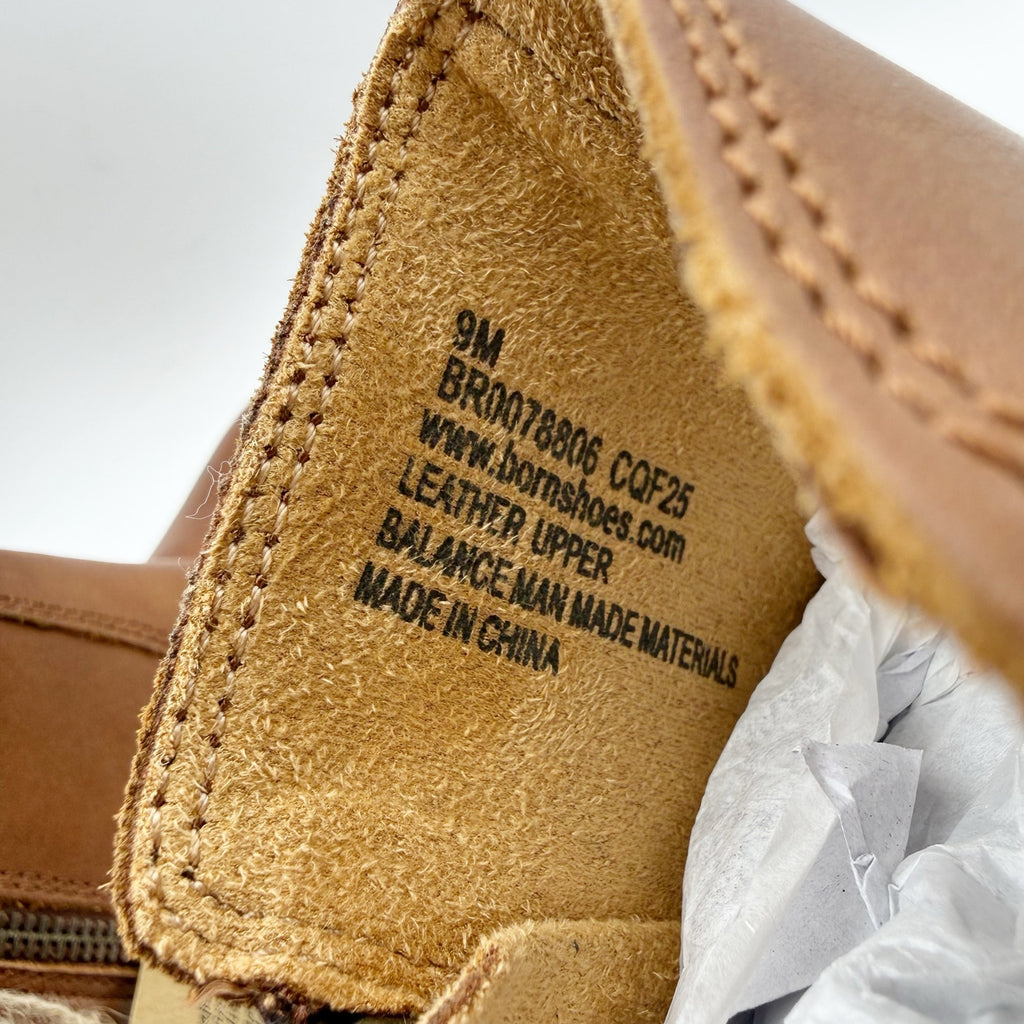 Born Womens Reis Ankle Boots US 9 M EU 39.5 Brown Leather Booties NIB