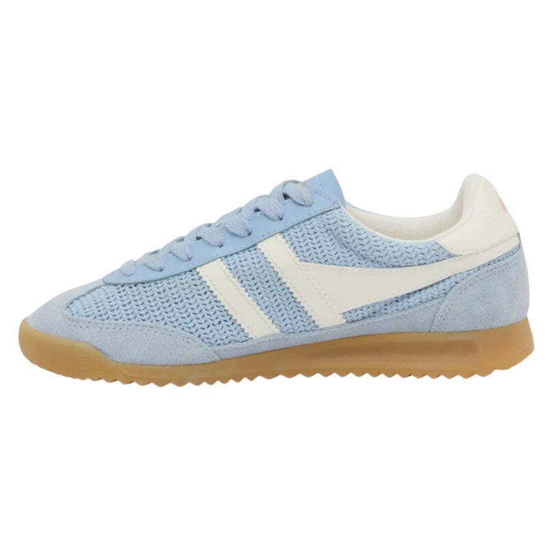 Gola Womens Tornado Zephyr Sneakers Size 7 EU 38 Blue Off White Leather NIB
