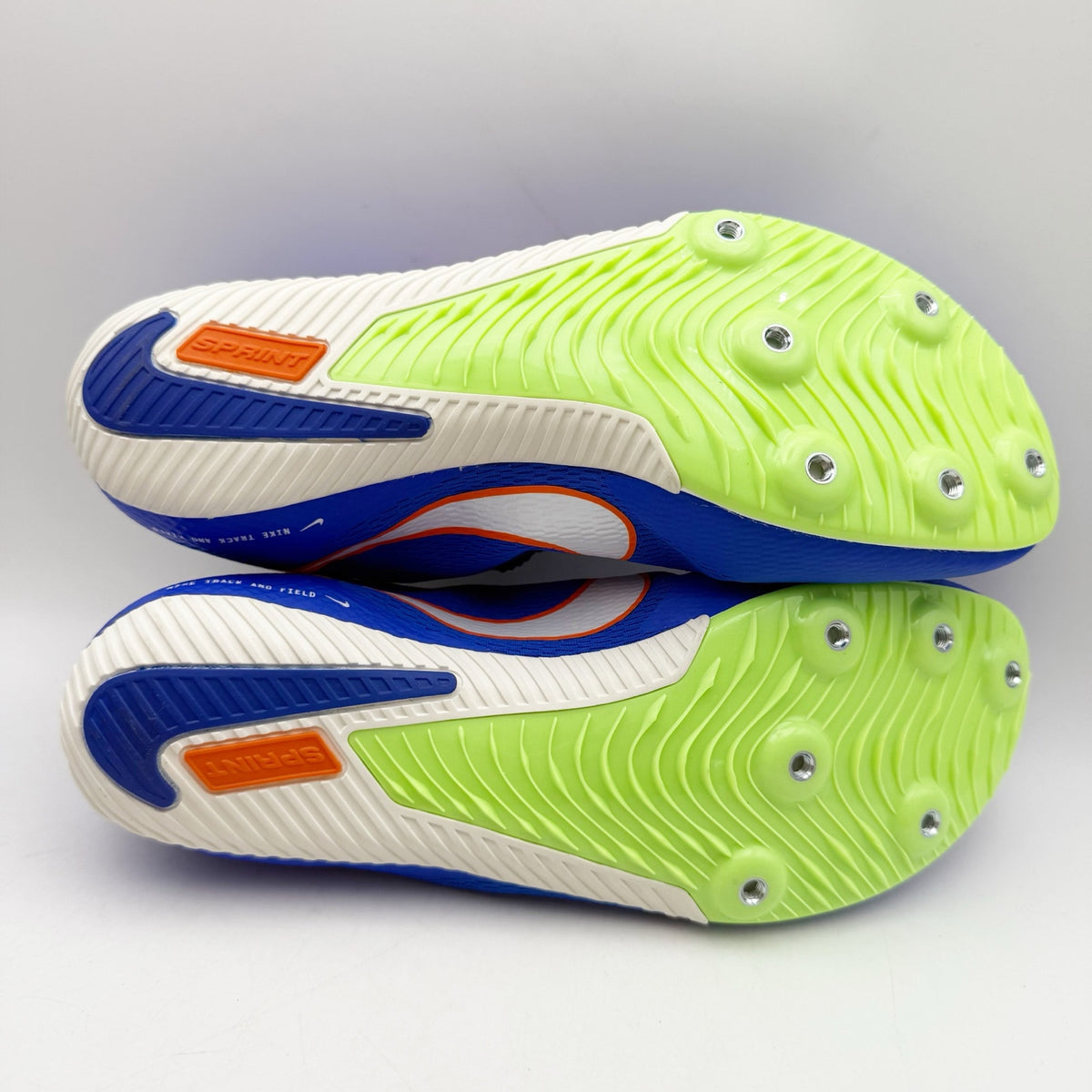 Nike Mens Zoom Rival Multi Racer Track Spike Shoes US 9 EU 42.5 Blue D8753 NWOB