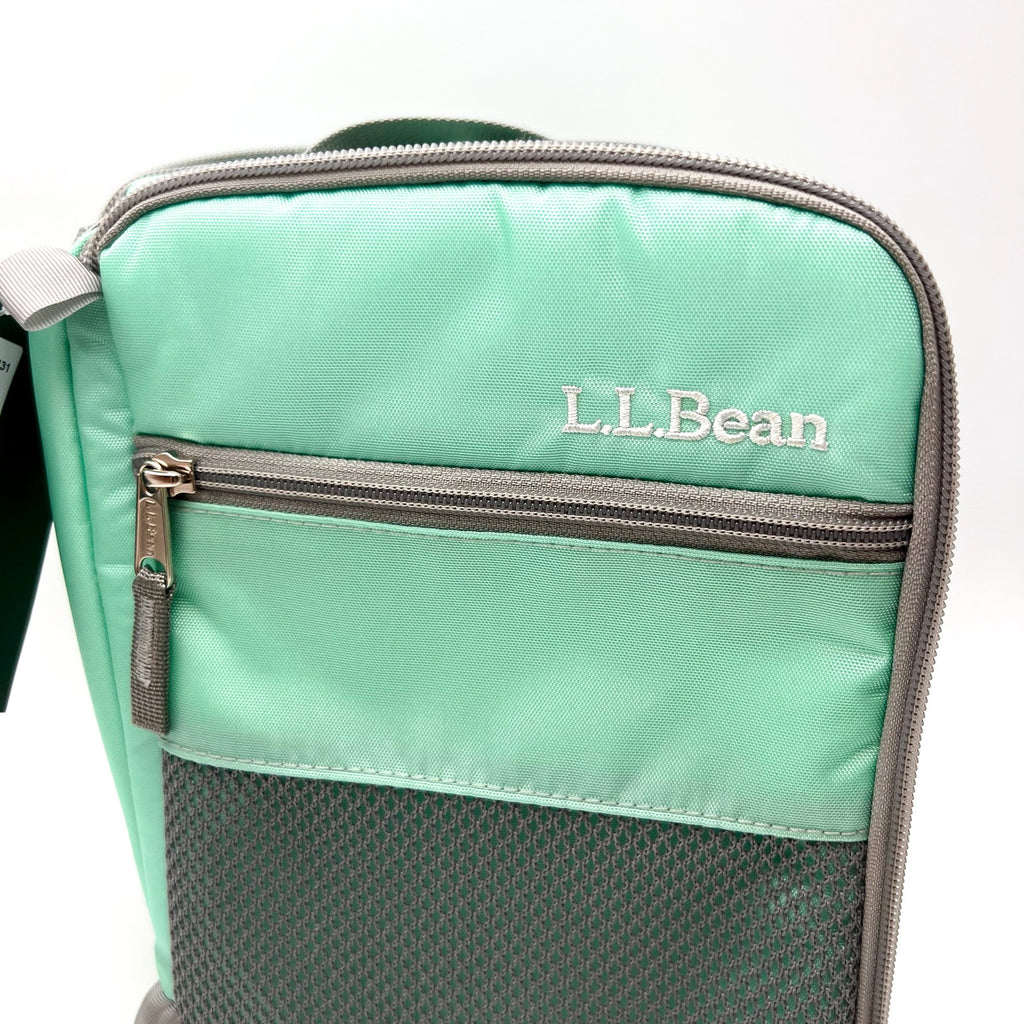 L.L BEAN Expandable Lunch Box One Size Fresh Mint Office School NWT
