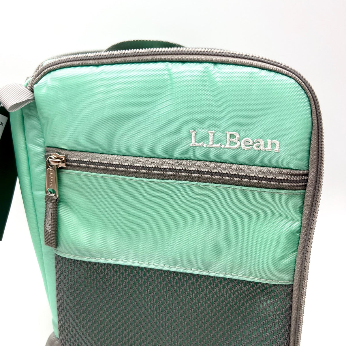 L.L BEAN Expandable Lunch Box One Size Fresh Mint Office School NWT