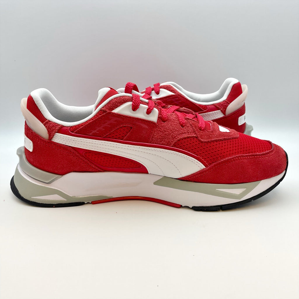 Puma Mens Mirage Sport Heritage Sneakers US 10.5 M EU 44 Red White Athletic NIB