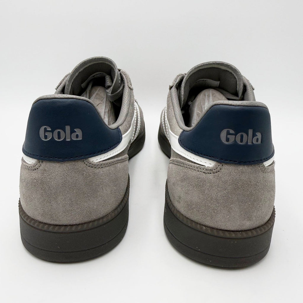 Gola Mens Viper Casual Sneakers Size 11 EU 44 Grey White Suede NWOB