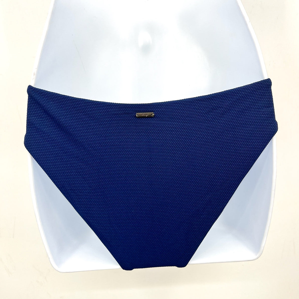 MAAJI Women's Sublimity Reversible Bikini Bottom Medium Indigo Blue Printed NWT