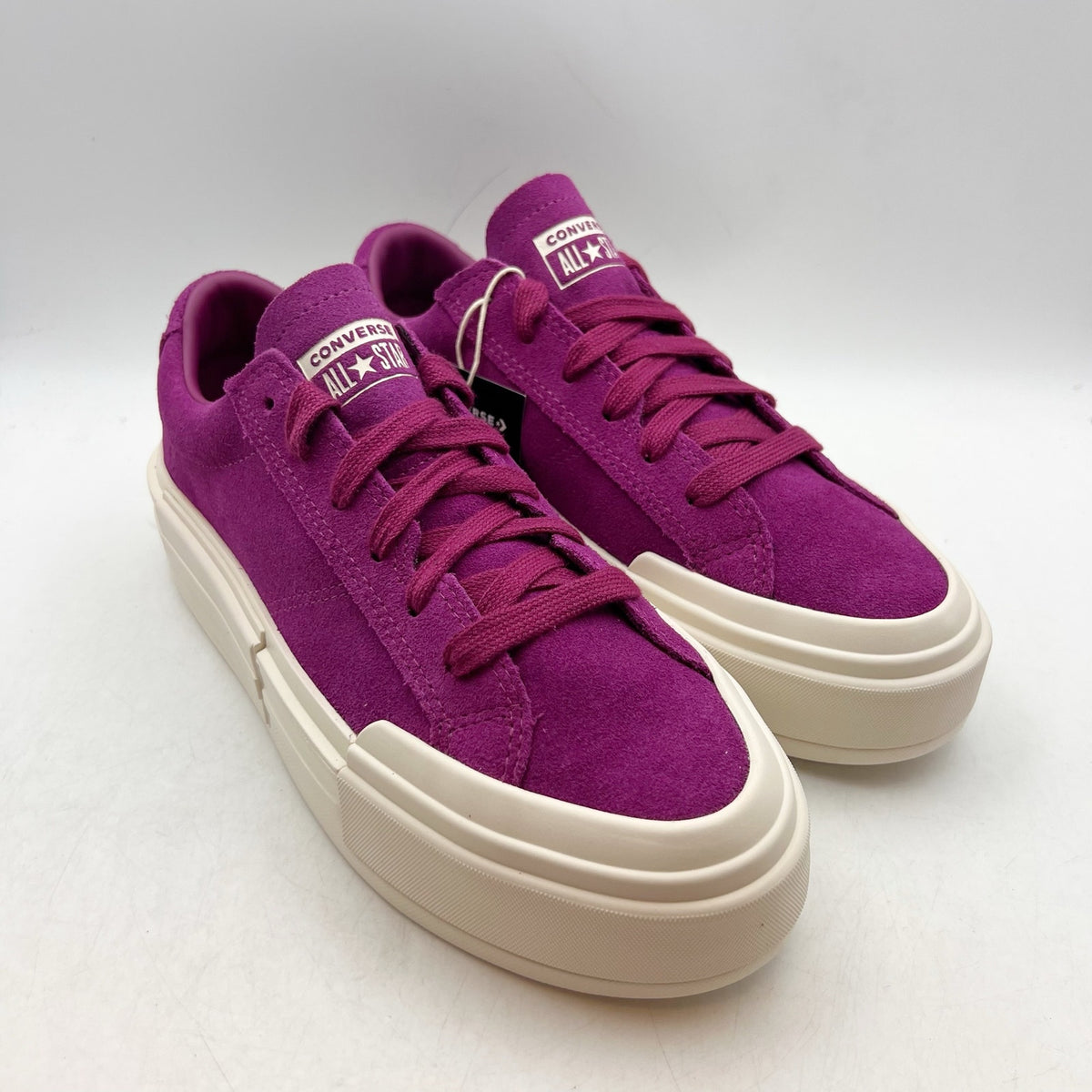Converse Womens Chuck Taylor All Star Cruise Sneakers Size 9.5 Purple Suede NIB