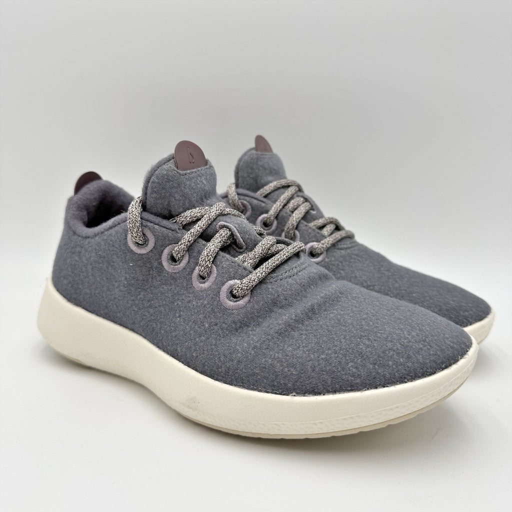 AllBirds Womens Wool Runner Mizzle Casual Sneakers US 6 Grey Water Repellent NIB