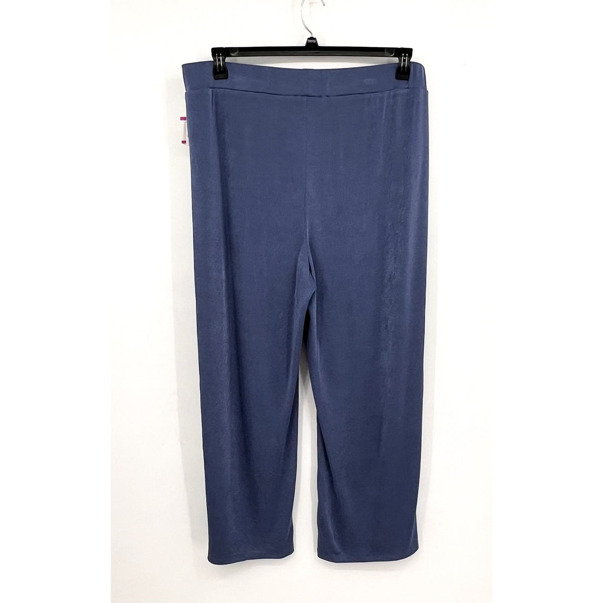 KASPER Women's Traveler's Knit Pull-On Wide-Leg Pants 2X Plus Blue Heron NWT