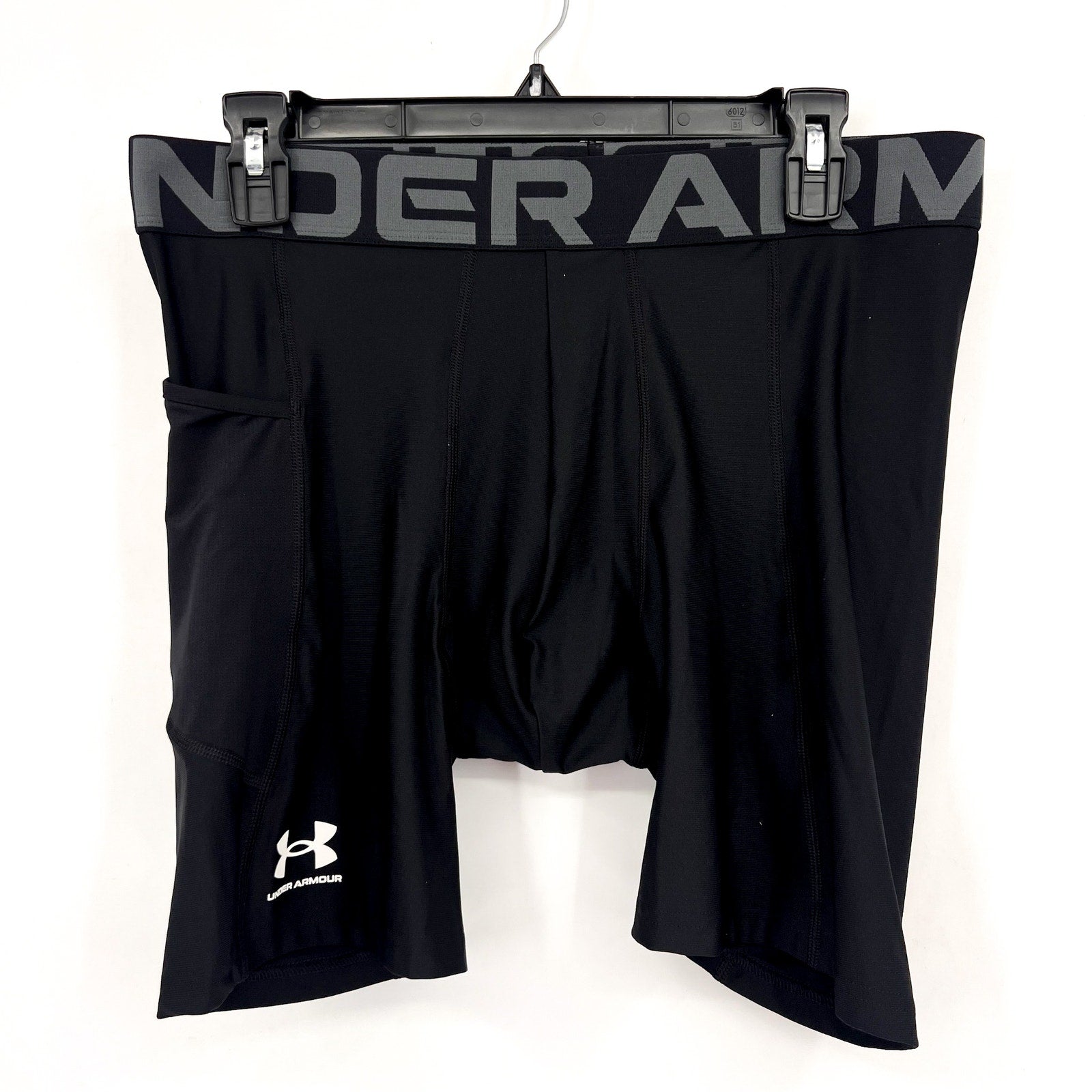 UNDER ARMOUR Men's UA HeatGear Armour Shorts XL Black Base Layer NWT