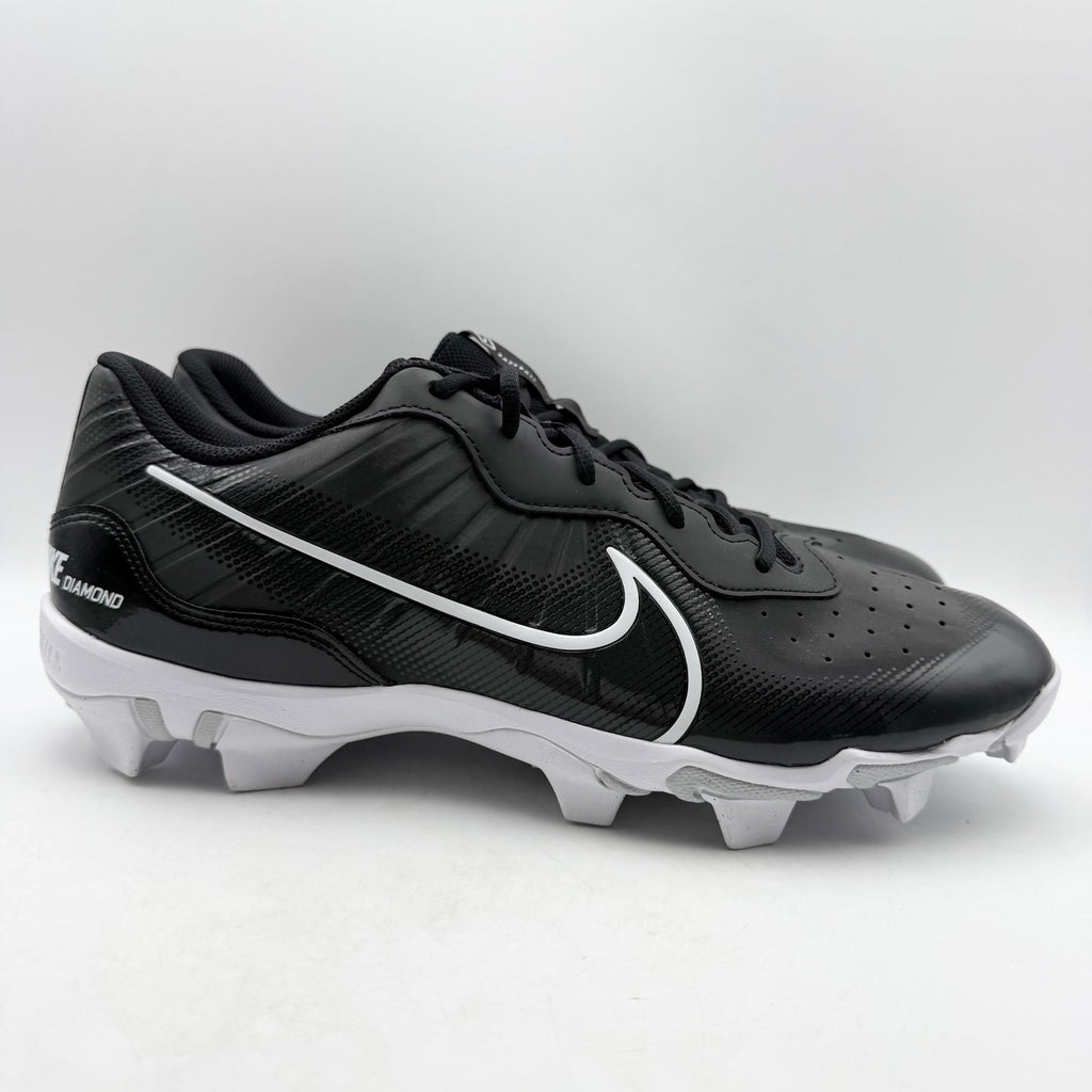 Nike Mens Alpha Huarache 4 Keystone Baseball Cleats Size 13 Black DJ6524 NWOB