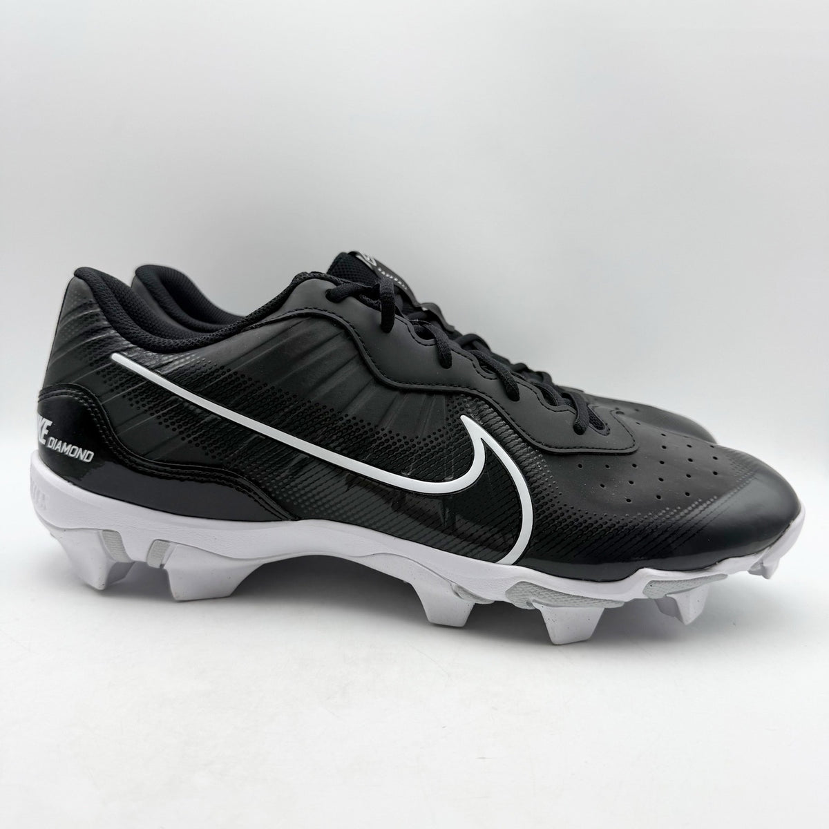 Nike Mens Alpha Huarache 4 Keystone Baseball Cleats Size 13 Black DJ6524 NWOB