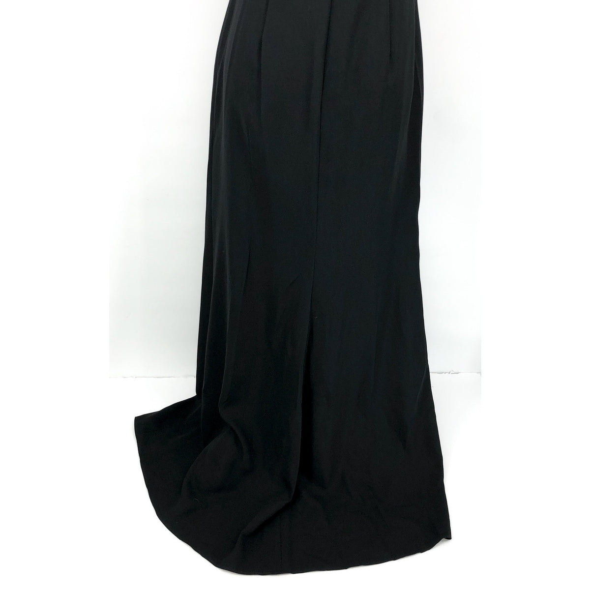 AFTER SIX Women's Strapless Wrap Trumpet Dress Size 4 Black 6873 Formal NWT