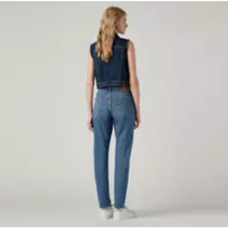 LEVI'S Women's 501 Skinny Jeans 27x28 Size 4 Blue Medium Indigo Worn In NWOT 295