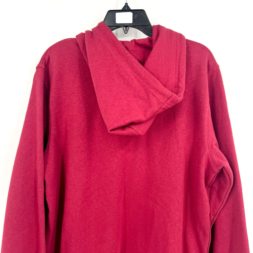 THE NORTH FACE Men Half Dome Hoodie Medium Red Beetroot Sweatshirt NWT
