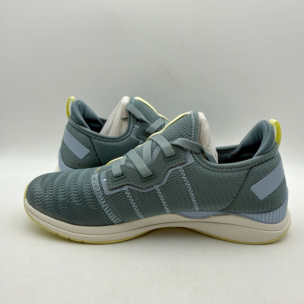 KURU Womens Stride Move Casual Sneakers Size 7.5 M EU 38 Blue Green Slip On NIB