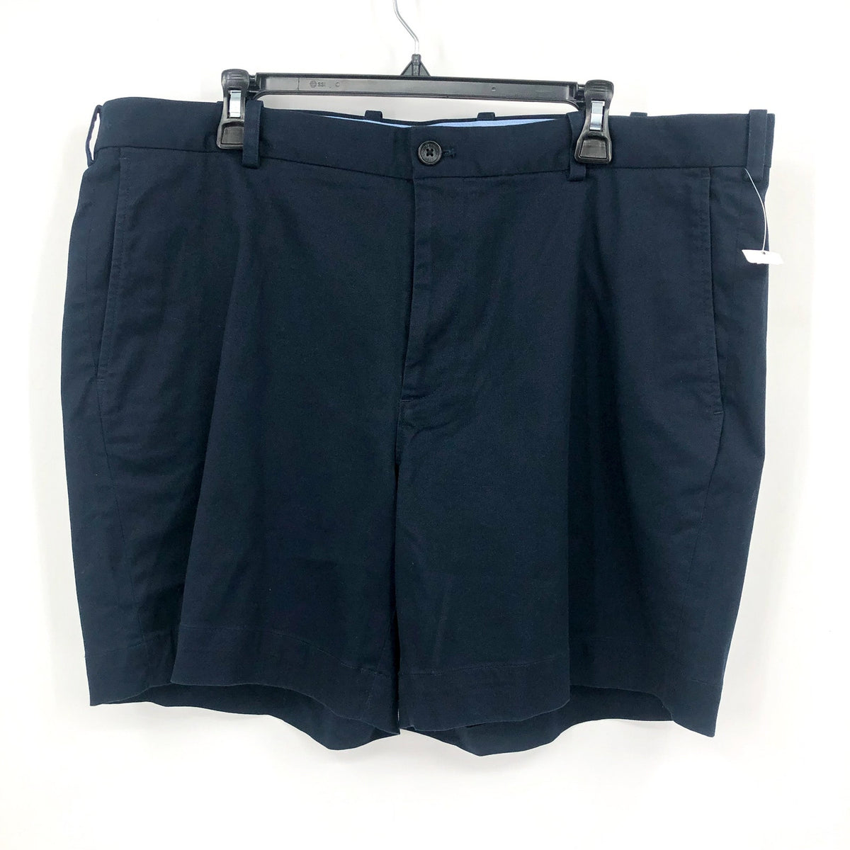 BROOKS BROTHERS Men's 7" Chino Shorts Size 40 Navy Blue Flat Front NWT