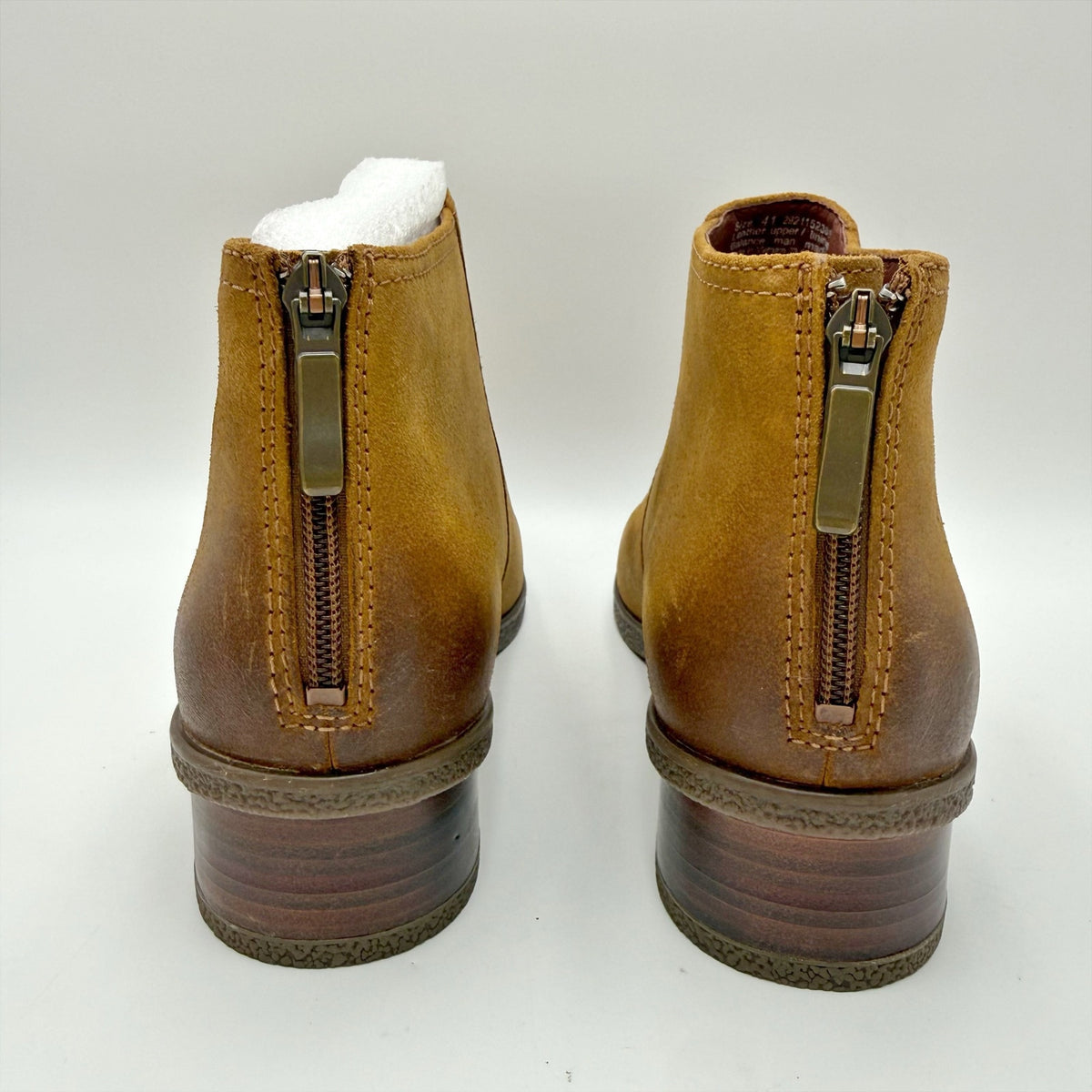 Dansko Womens Becki Ankle Boots EU 41 US 10.5-11 Brown Leather Waterproof NIB