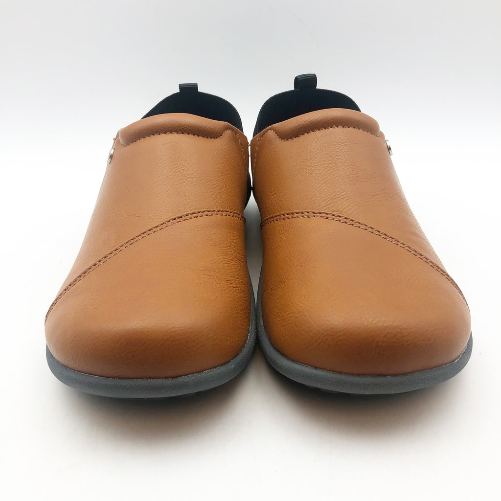 Spenco Womens Brooklyn Convertible Sneakers Size 5.5 Tan Slip On Casual NIB