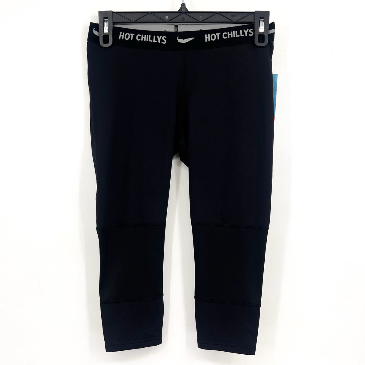 HOT CHILLYS Women's Premiere Capri Tight Medium Black Micro-Elite Chamois NWT