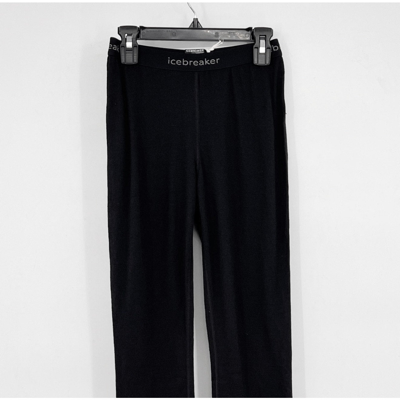 ICEBREAKER Women's Merino 200 Oasis Thermal Leggings XS Black Base Layer NWT