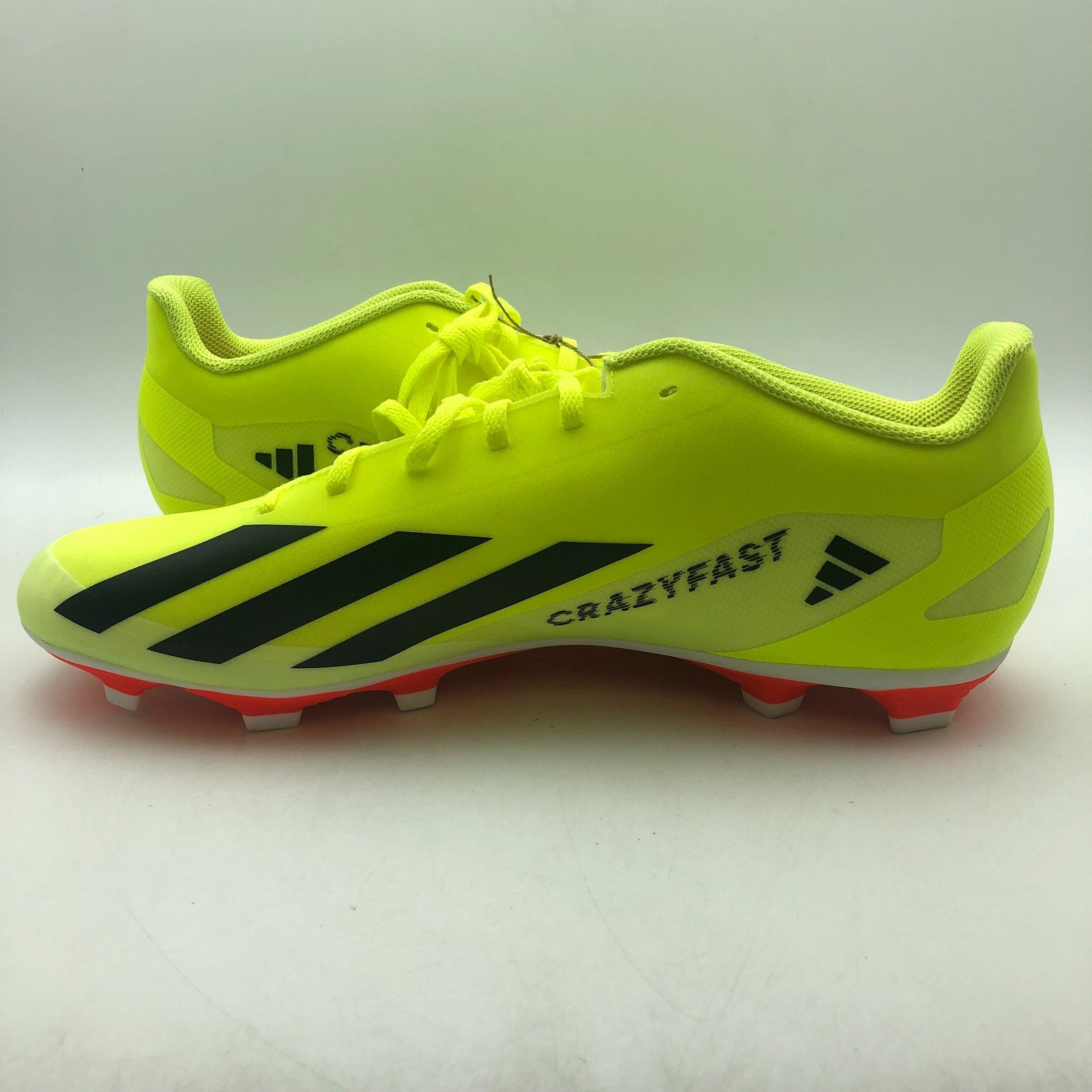 Adidas X Crazyfast Mens Club FG Soccer Cleats Size 11.5 Yellow IG0618 NWOB