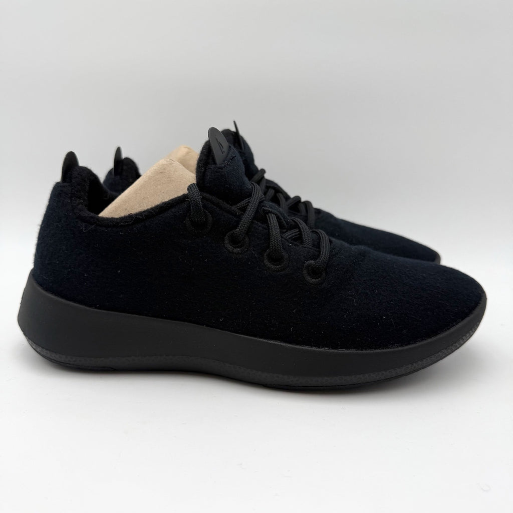 Allbirds Mens Wool Runner Mizzle Sneakers US 7 EU 39.5 Black Athletic NIB