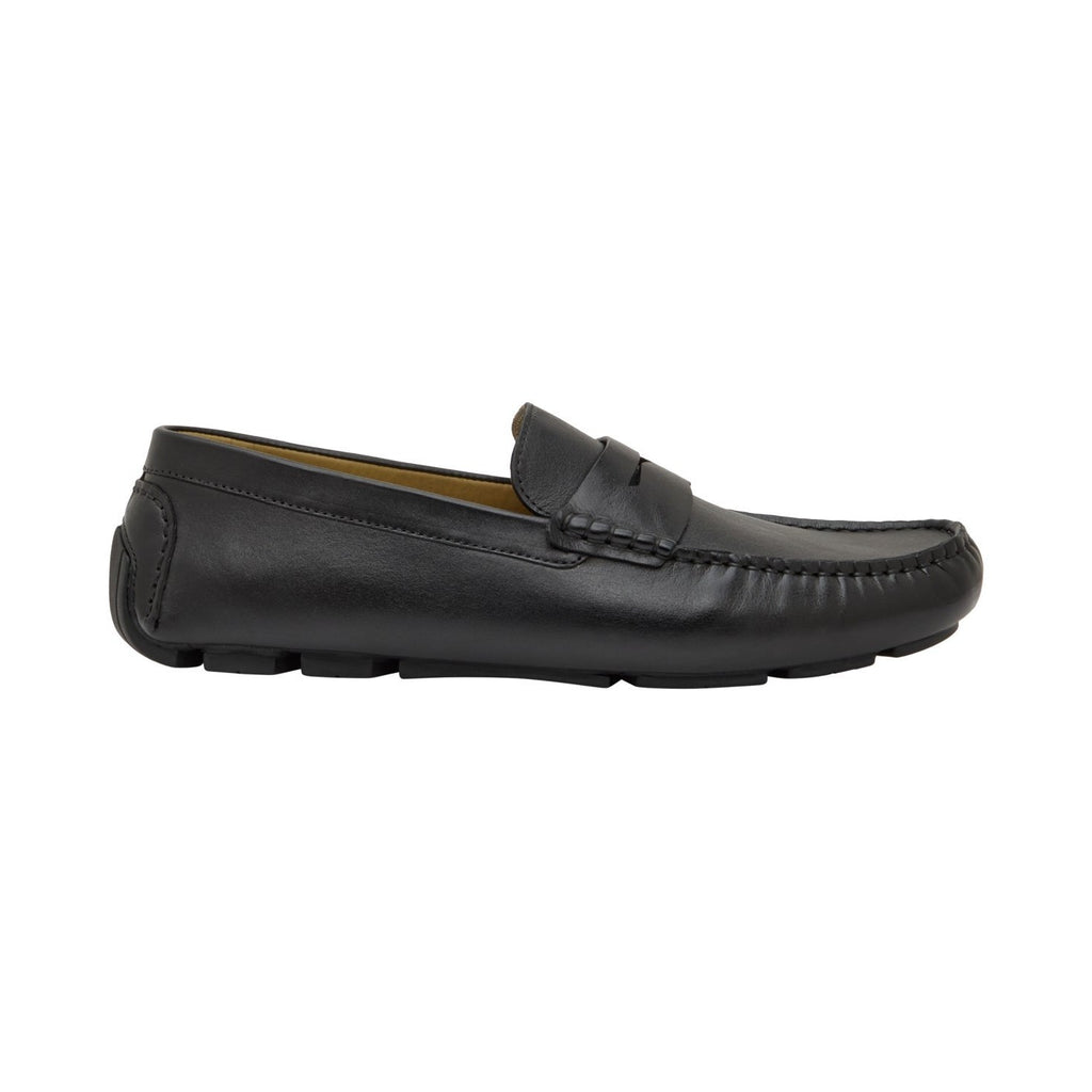 Vince Camuto Mens Vitzroy Penny Driver Loafers Size 10 EU 43 Black Leather NIB