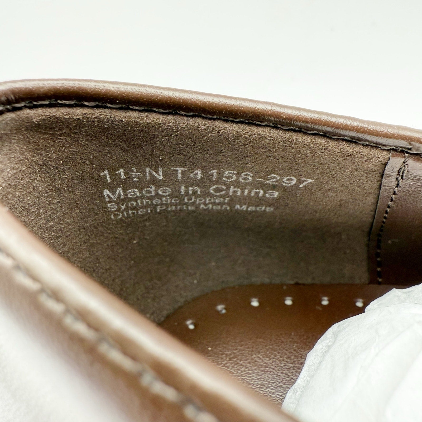 TROTTERS Womens Ash Slip-On Loafers US 11.5 NARROW EU 42.5 Brown NIB