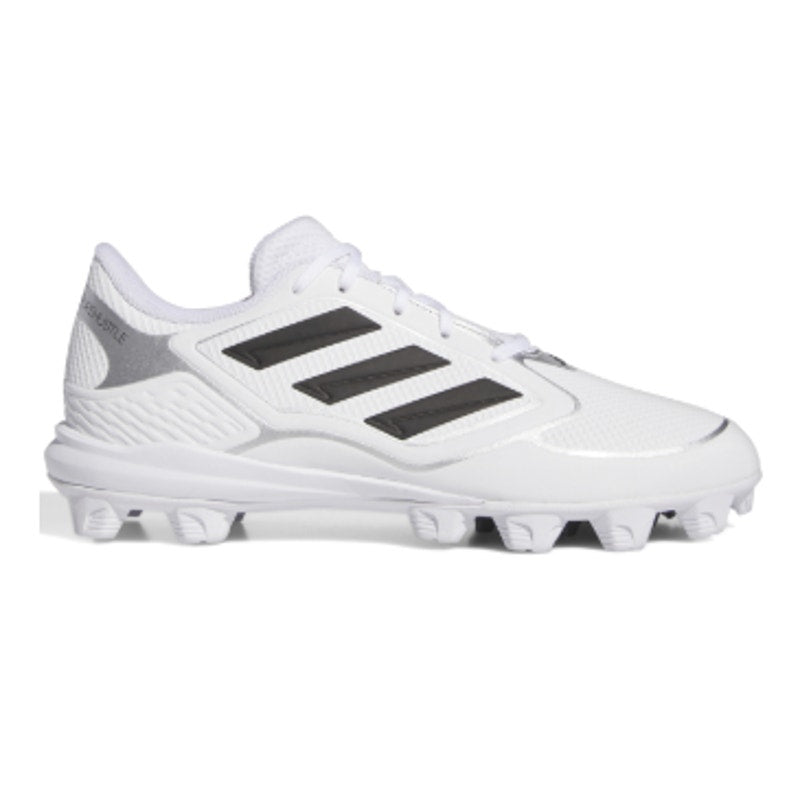 Adidas Womens PureHustle 3 MD Softball Cleats US 11 White Black Athletic NWT