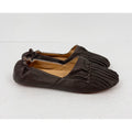 Chocolat Blu Womens Cam 2 Pleated Ballet Flats Size 10 Brown Grey Leather NIB