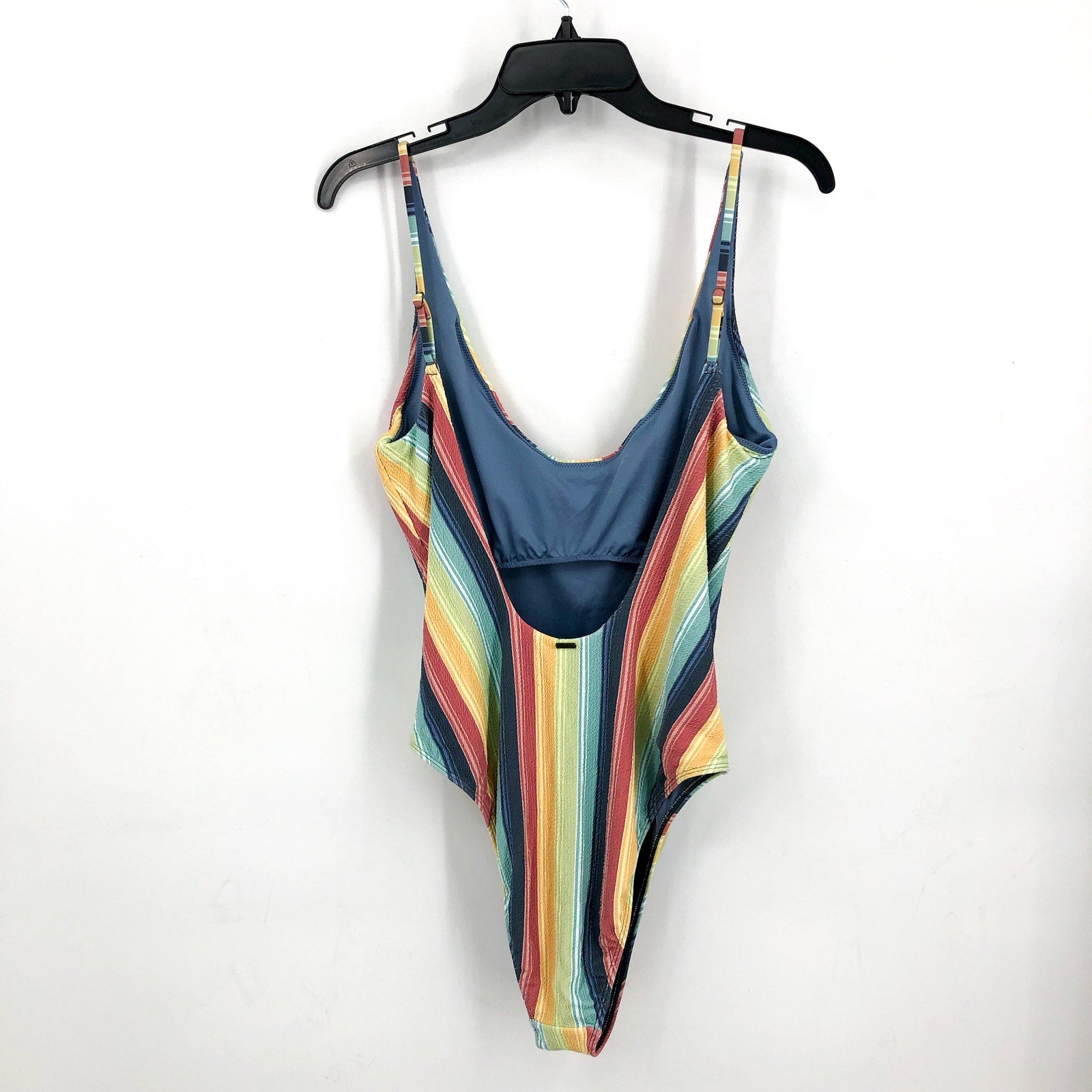O'NEILL Women's North Shore One-Piece Swimsuit XL Multi Beach Bound Stripe NWT