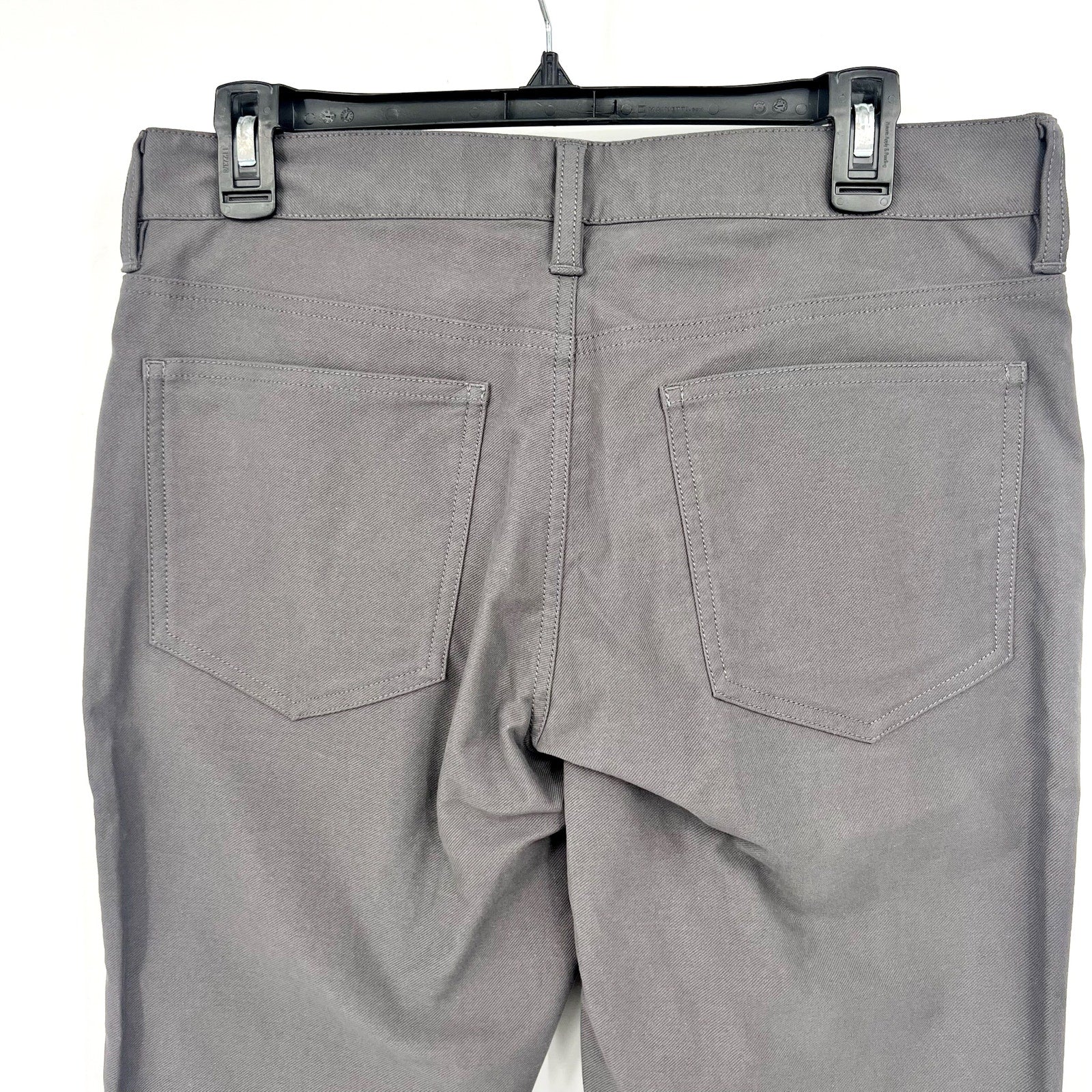 EVERLANE Men's Stretch Twill 5-Pocket Pants 31x30 Graphite Gray Slim Chinos NWT
