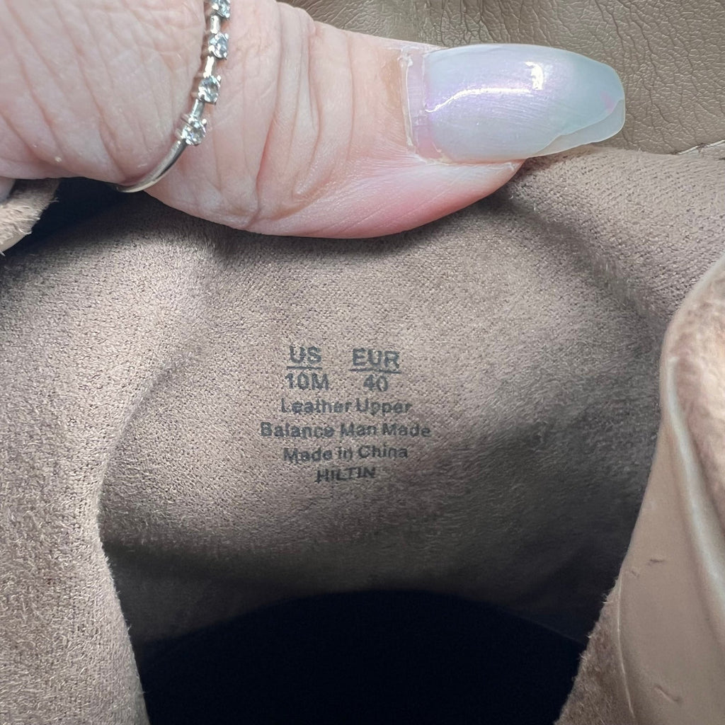 Sam Edelman Womens Hiltin Knee High Boots Size 10 EU 40 Tan Praline Suede NWOB