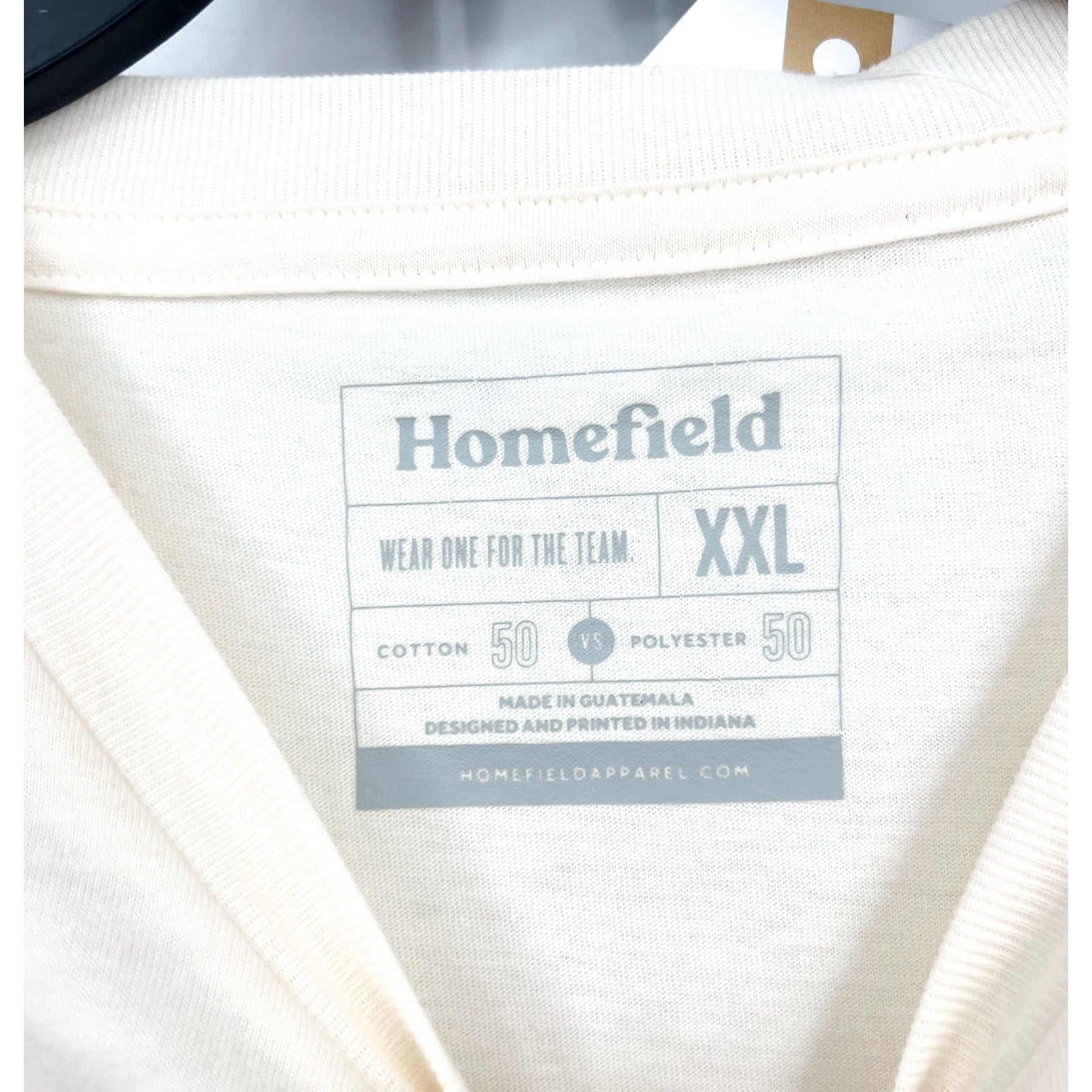 HOMEFIELD Mens Texas A&M Ol' Sarge "Good Bull" Tee XXL Cream Short Sleeve NWT
