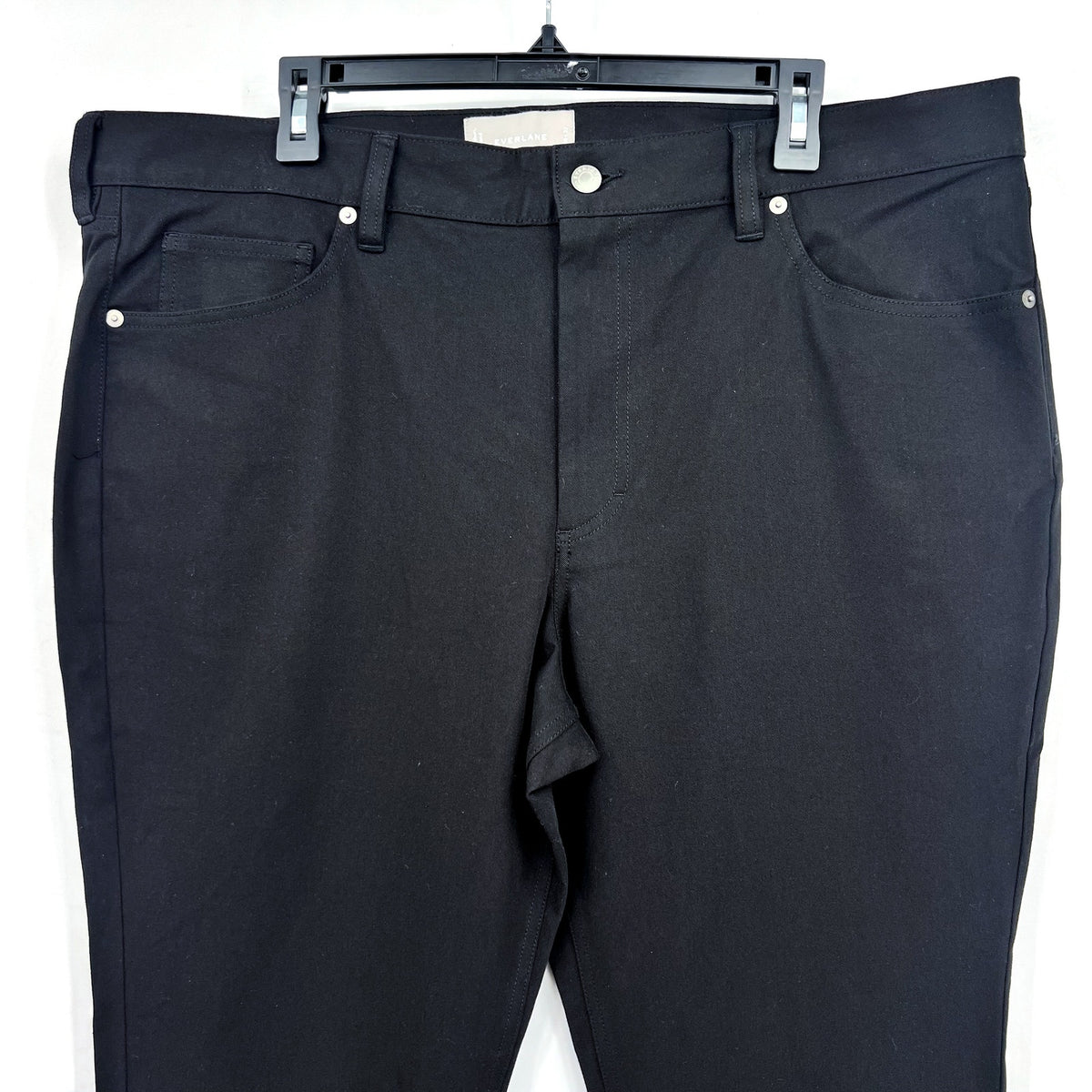 EVERLANE Men's The Performance 5-Pocket Pants 38x32 Black Chinos NWOT