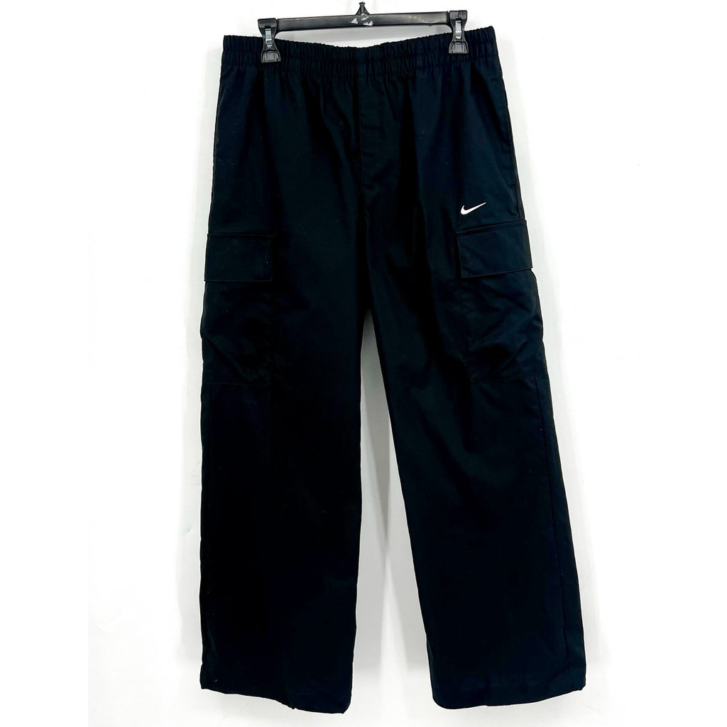 Nike Womens Sportswear Everything Wovens Cargo Pants Large Black Mid-Rise NWT