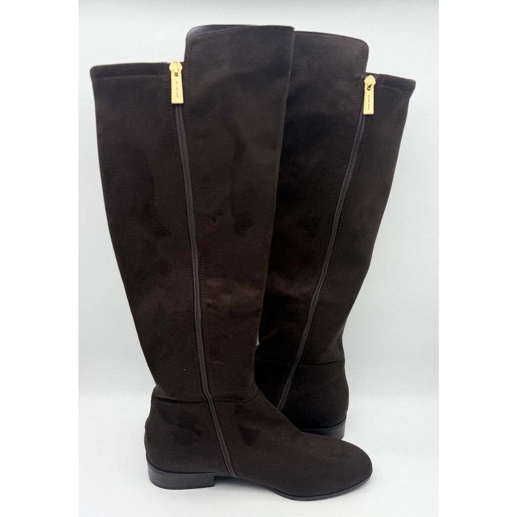 Michael Kors Womens Bromley Stretch Over-The-Knee Boot Size 11 Brown NWOB