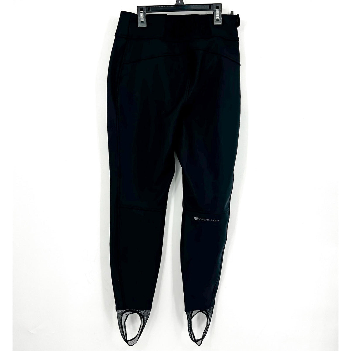 OBERMEYER Women's Jinks ITB Softshell Pants Size 10 Black Waterproof Stirrup NWT