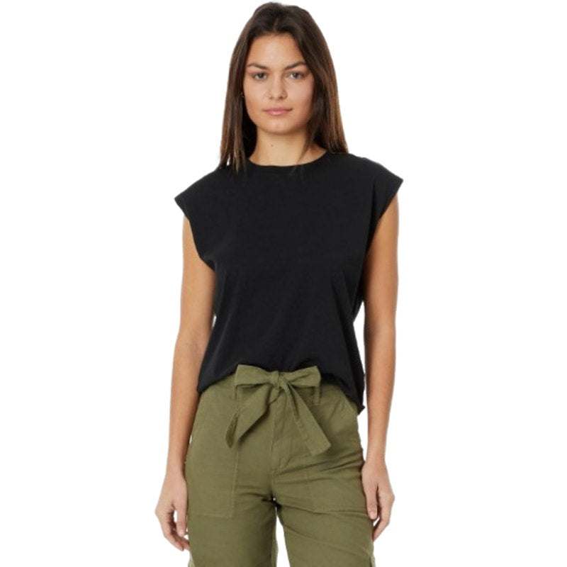 MADEWELL Women's Northside Vintage Muscle Tank Top Medium True Black P0195 NWT