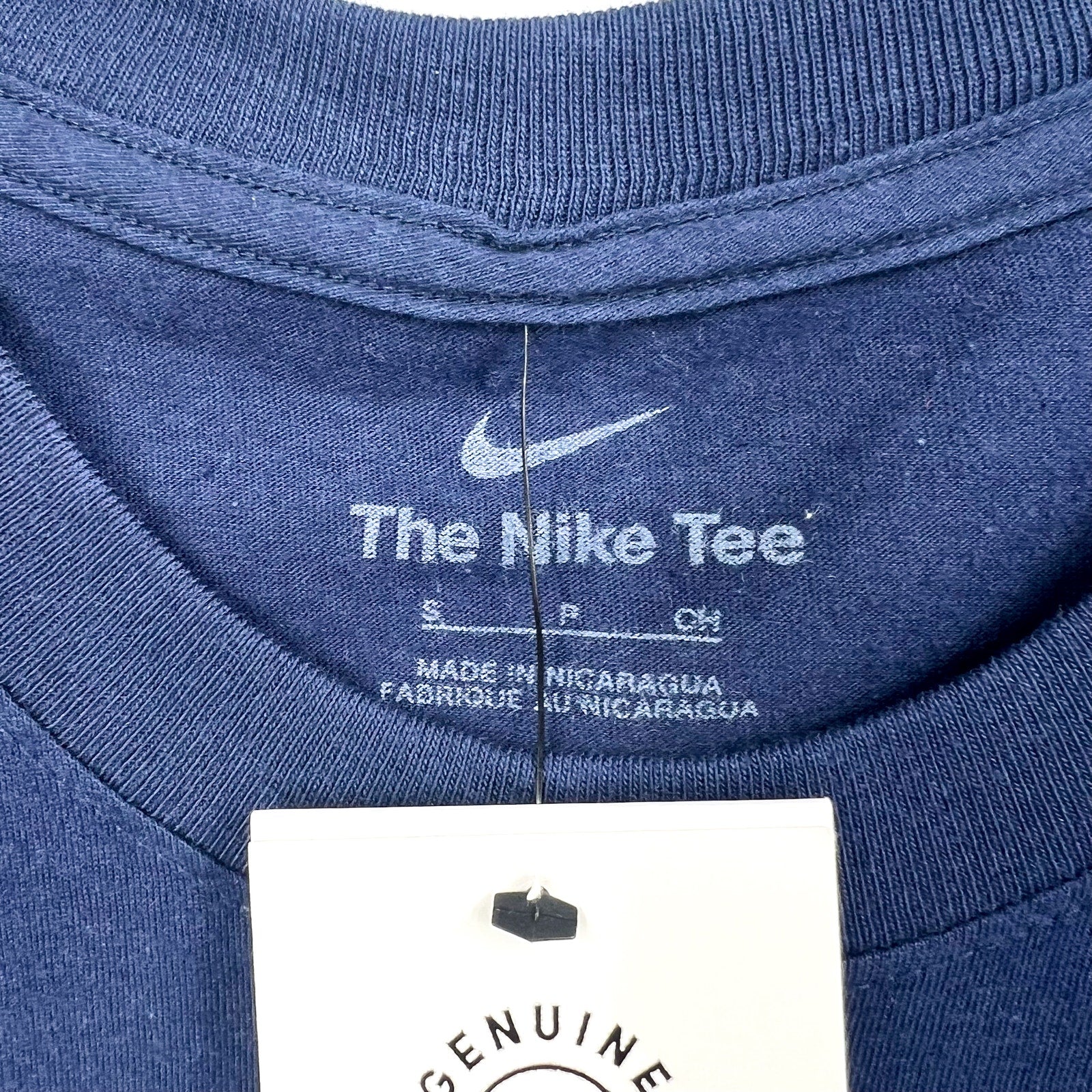 NIKE Mens Houston Astros City Connect Short Sleeve T-shirt Small Navy Blue NWT