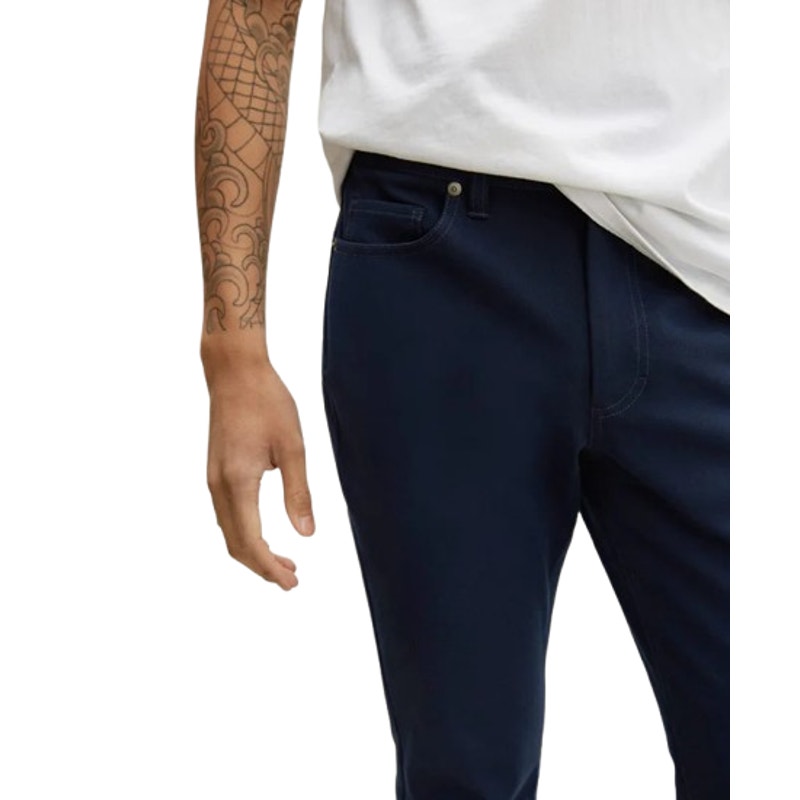 EVERLANE Mens The Performance 5-Pocket Pants 29x30 Navy Blue Stretch Chinos NWT