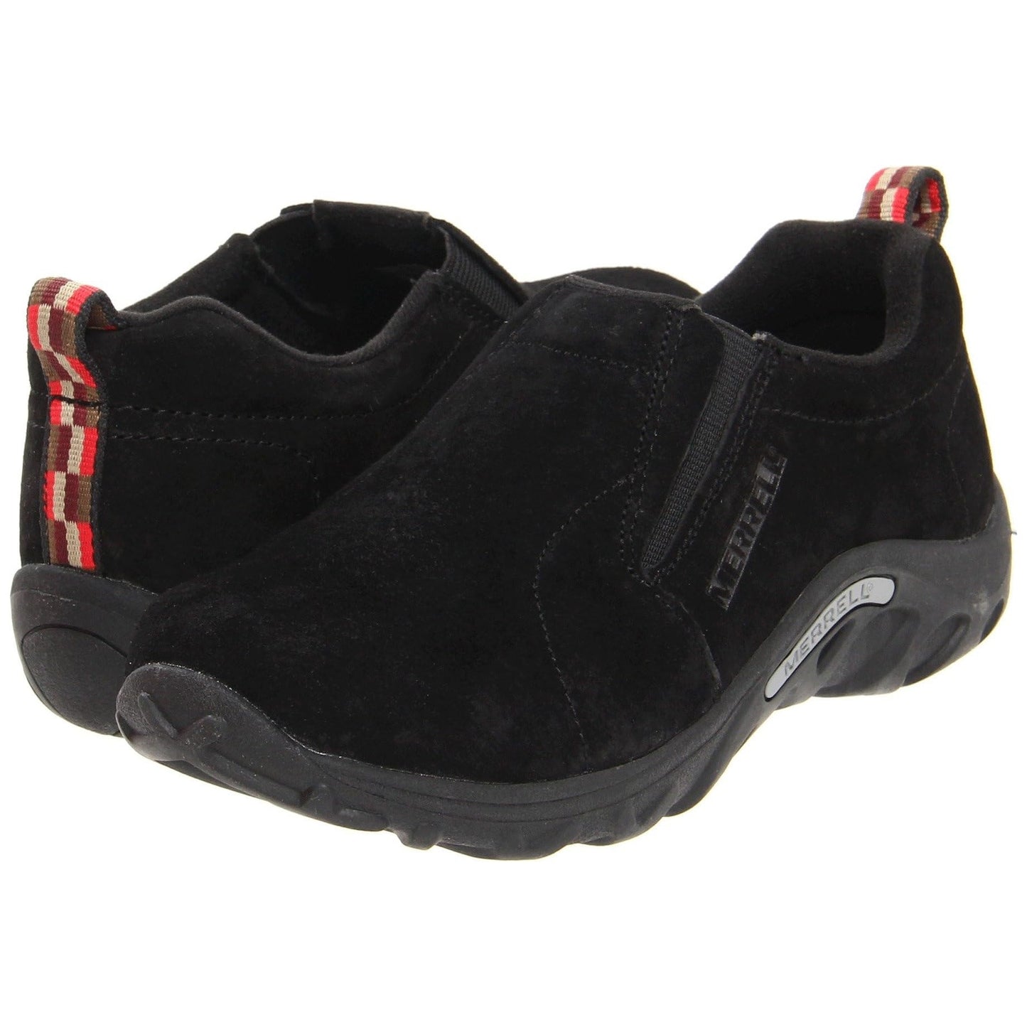 Merrell Kids Jungle Moc Sneaker Size US 4.5 EU 35.5 Black Suede Slip On Shoe NIB